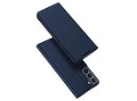 Custodia A Libro "Dux Ducis"" Compatibile Con Samsung Galaxy S21 Fe Custodia Per Cellulare Con Funzione Di Supporto, Slot Per Carte Di Credito Blu"