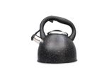 SchäFer Bollitore A Flute In Acciaio Inox Da 2,5 L Bollitore Per Tutti I Piani Di Cottura Nero