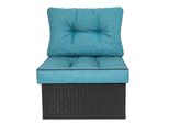 Cuscini Cuscini Da Giardino Per Mobili In Rattan Cuscini In Rattan Cuscini Per Mobili In Rattan Cuscini Da Giardino In Rattan 50X50 Cm Blu