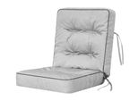 Cuscino Da Giardino Pillowprim Venus - Idrorepellente E Resistente Ai Raggi Uv - 60 Cm - Per Esterni, Grigio