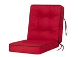 Cuscino Da Giardino Pillowprim Venus - Idrorepellente E Resistente Ai Raggi Uv - 60 Cm - Per Esterni, Rosso