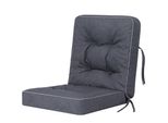 Cuscino Da Giardino Pillowprim Venus - Idrorepellente E Resistente Ai Raggi Uv - 60 Cm - Per Esterni, Blu Navy