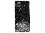 Custodia Wozinsky Star Glitter Shining Per Iphone 11 Pro, Nero