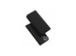 Custodia A Libro "Dux Ducis"" Compatibile Con Iphone 14 Plus Custodia A Portafoglio Con Funzione Di Supporto, Slot Per Carte Di Credito Nero"