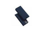 Custodia A Libro "Dux Ducis"" Compatibile Con Iphone 14 Plus Custodia A Portafoglio Con Funzione Di Supporto, Slot Per Carte Di Credito Blu"