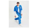 Set Baseball Camicia Pantaloni Tuta Da Jogging Oversize S Blu