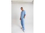 Tuta Sportiva Da Uomo, Pantaloni Per Il Tempo Libero, Maglietta Per Il Tempo Libero, Tuta Oversize S Blue