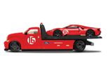 Maisto Flatbed - 2022 Ford Gt Heritage Edition, Rosso, Numero 16, 1:64