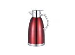 Caraffa Thermos 2,3 Litri Teiera Fiaschetta Thermos Caffettiera Rossa