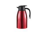 Caraffa Thermos Da 2 Litri In Acciaio Inox Fiaschetta Thermos Fiaschetta Da Caffè Fiaschetta A Doppia Parete Rossa