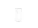 Set Di Bicchieri Da 12 Pezzi Mulex Stripe Fluted Long Drink Glass, Vetro, Resistente Al Calore 500Ml