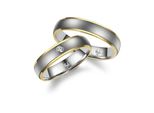 Trauring MARRYA Titan Ringe Trauringe Eheringe Partnerringe Gr. 50, gold (damen ring, gold, silber), Fingerringe, Damen, 50, Titan