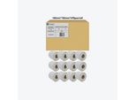 Etikettenrollen für Etikettendrucker ersetzt Zebra 800284-605 weiß, 102,0 x 152,0 mm, 12 x 475 Etiketten