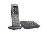 Gigaset CL660A Schnurloses Telefon mit Anrufbeantworter anthrazit schwarz
