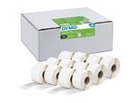 DYMO Etikettenrollen für Etikettendrucker S0722400 weiß, 89,0 x 36,0 mm, 12 x 260 Etiketten