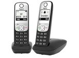 Gigaset A690 Duo Schnurloses Telefon-Set schwarz