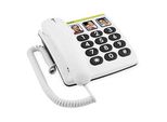 doro PhoneEasy 331ph Schnurgebundenes Telefon weiß