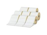 brother Etikettenrollen für Etikettendrucker weiß, 102,0 x 50,0 mm, 8 x 1050 Etiketten