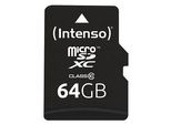 Intenso Speicherkarte microSDXC-Card Class 10 64 GB