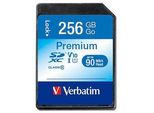 verbatim Speicherkarte SDXC-Card Premium 256 GB