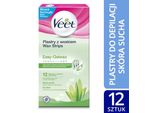 Veet Easy-Gelwax Cerotti Adesivi Per Il Corpo 12 Pz.