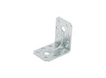 Connettore Angolare Rinforzato Con Nervatura 60 X 60 X 45 X 2,0 Mm