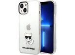 Karl Lagerfeld Klhcp14Mcttr Custodia Rigida Per Iphone 14Plus / 15 Plus 6,7 PrzeźRoczysty/Corpo Trasparente Choupette