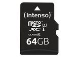 Intenso Speicherkarte microSDXC-Card PREMIUM 64 GB