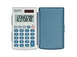 SHARP EL-243S Taschenrechner grau/blau