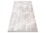 Tappeto Tuls Strutturale, Frange 51231 Vintage Avorio / Grigio Beige 120X170 Cm