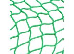 Wiltec Rete Di Protezione Del Carico Verde 2,5X1,5 M Maglia 4,5X4,5 Cm Spessore 3 Mm Rete Di Trasporto In Polipropilene Per Rimorchi Con Gabbia Perimetrale Resistente Alle Intemperie Sicurezza Del Carico
