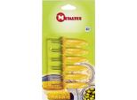 Metaltex 259806080 Porta Pannocchie, Giallo (Confezione Da 6)