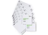 Durable Inserti Di Ricambio 149X148,5 Mm, 20 Pezzi, Bianco, 485202
