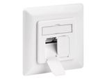 Goobay Cat 6 Scatola Da Incasso A Filo Bianco (Sfuso)