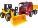 Br-Man Autocarro Ribaltabile Con Pala Gommata Articolata 02752