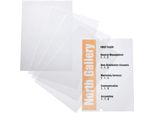 Durable Inserti Di Ricambio Crystal Sign® A4, 10 Pezzi, Trasparente, 483519