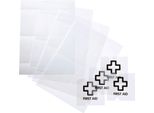 Durable Inserti Di Ricambio Crystal Sign® 105X105 Mm, 40 Pezzi, Trasparente, 483019