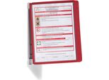 Durable Leggio Portalicenze Vario® Wall 5, Rosso, 555103