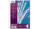 Elba Portadepliant SM3, Din A4, Pvc, 0,10 Mm, Cristallino