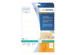 Herma Special - Etichette Autoadesive Per Indirizzi (Opache) - Trasparenti - 99,1 X 38,1 Mm 350 Etichette (25 Fogli X 14) (8671)
