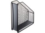 Helit Stehsammler Mesh, Din A4, Aus Drahtmetall, Schwarz