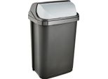Keeeper 1045482600000 Keeeper AbfallbehäLter "Rasmus"", 25 Liter, Graphite"