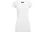 Promodoro 3087 | Maglietta Donna Slim Fit Scollo A V Lungo - Colore: Bianco - Taglia: L