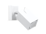 Lampada Da Parete Merida Bianco 1Xgu10 10W Acciaio 8X16X8Cm Sollux Lighting