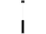 Lampada A Sospensione Lagos 1 Nero 1Xgu10 10W Acciaio 100X8X8Cm Sollux Lighting