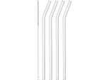 Leonardo Set Di 4 Cannucce In Vetro 23Cm L020936