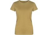 X.O By Promodoro 1505 | Maglietta Girocollo Da Donna, Cotone Pettinato - Colore: Olive - Taglia: Xs