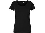 X.O By Promodoro 1545 | Maglietta Donna A Girocollo, Cotone Pettinato - Colore: Nero - Taglia: Xl