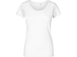 X.O By Promodoro 1545 | Maglietta Da Donna In Cotone Pettinato - Colore: Bianco - Taglia: Xs