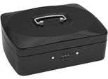 Wedo 146 421Z Cassetta Portavalori Wedo Con Serratura A Combinazione, 9 Scomparti, Nera